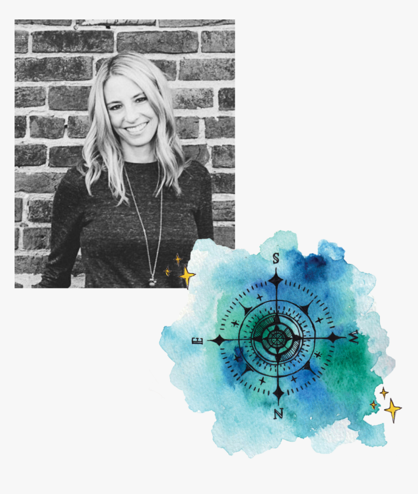 Mara And Compass Rose - Girl, HD Png Download