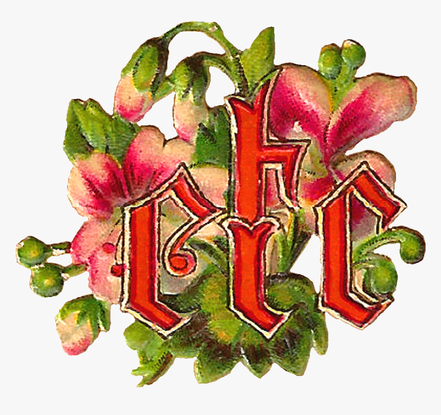 Isn T This A Pretty Bit Of Digital Monogram Clip Art - Illustration, HD Png Download