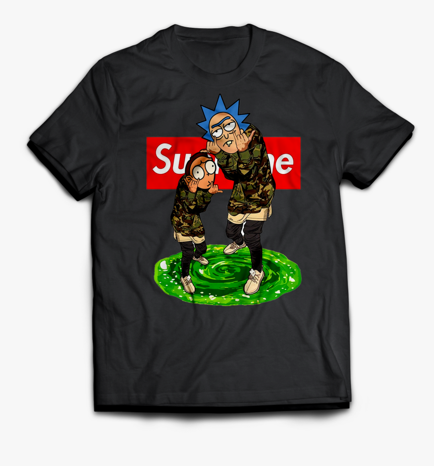 Rick Supremee - Rick And Morty Supreme Shirt, HD Png Download