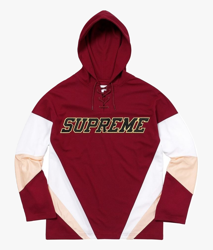 Supreme Hooded Hockey Jersey, HD Png Download