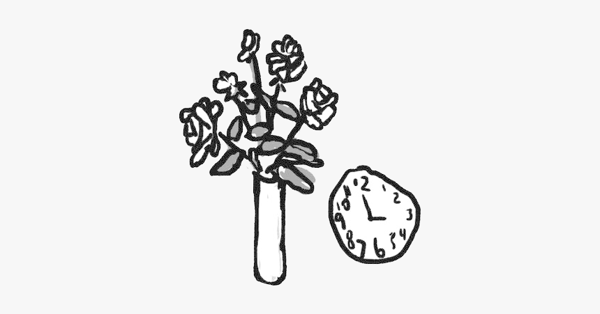 Roses - Line Art, HD Png Download