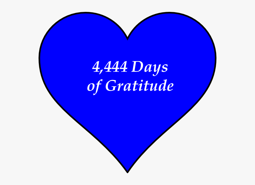 4444-days W - Heart, HD Png Download