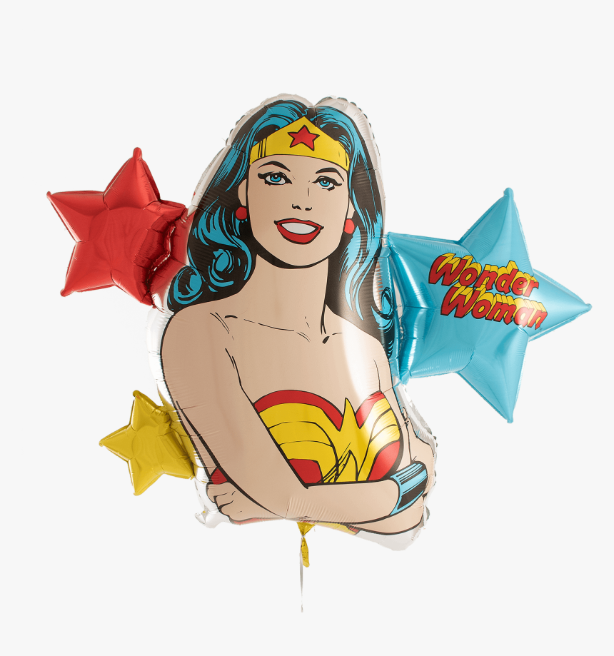 Wonder Woman Supershape - Wonder Woman Foil Balloon, HD Png Download