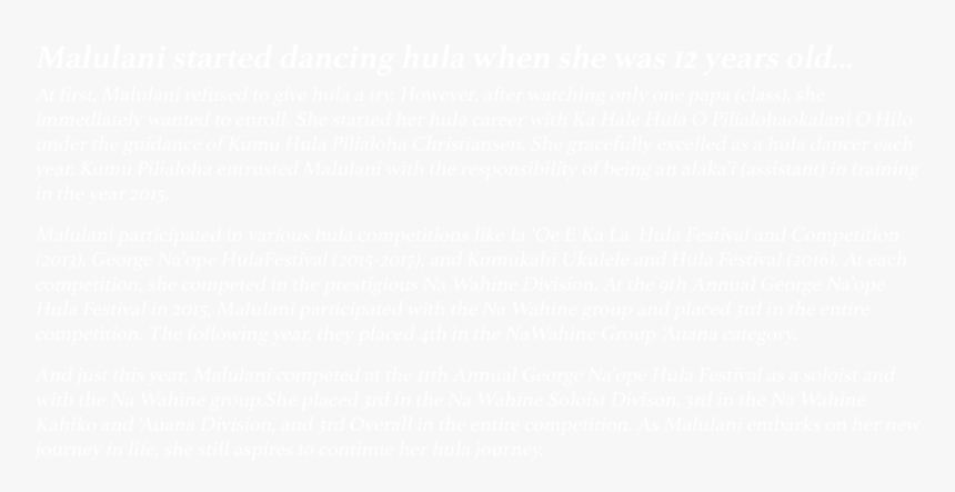 Hula Dance Body Text - Johns Hopkins Logo White, HD Png Download