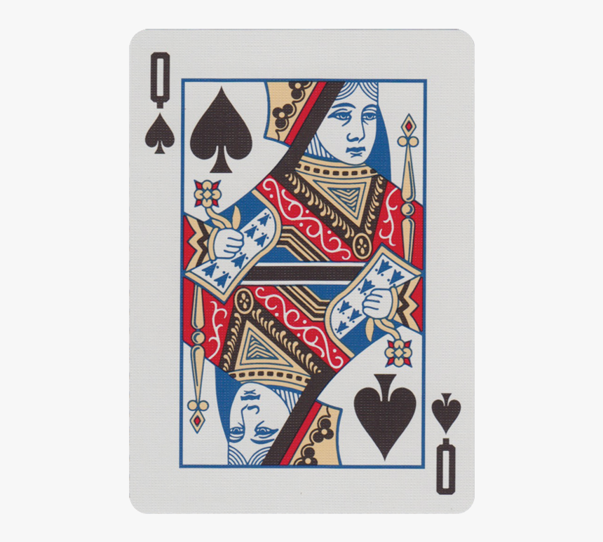 Main - Bicycle Cards Queen Of Spades, HD Png Download