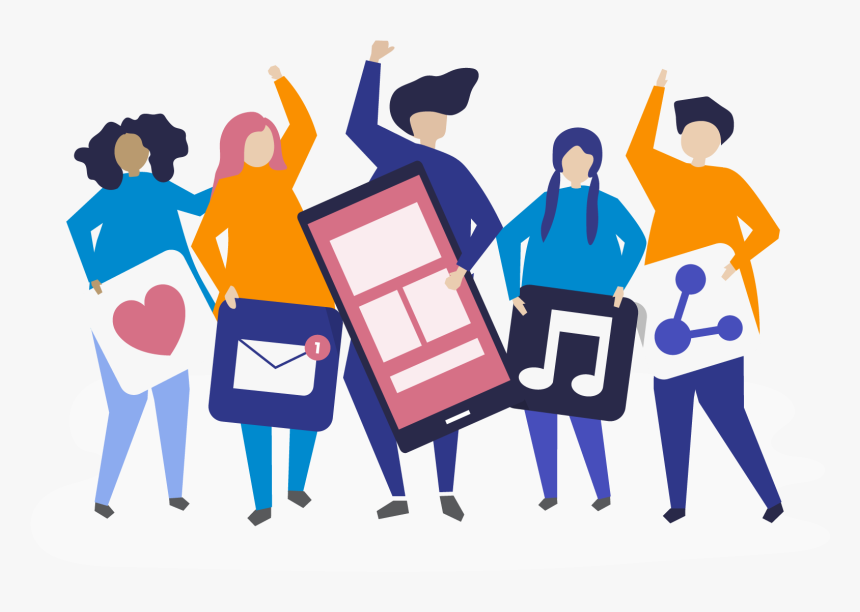 People Illustration 2019 Trends, HD Png Download