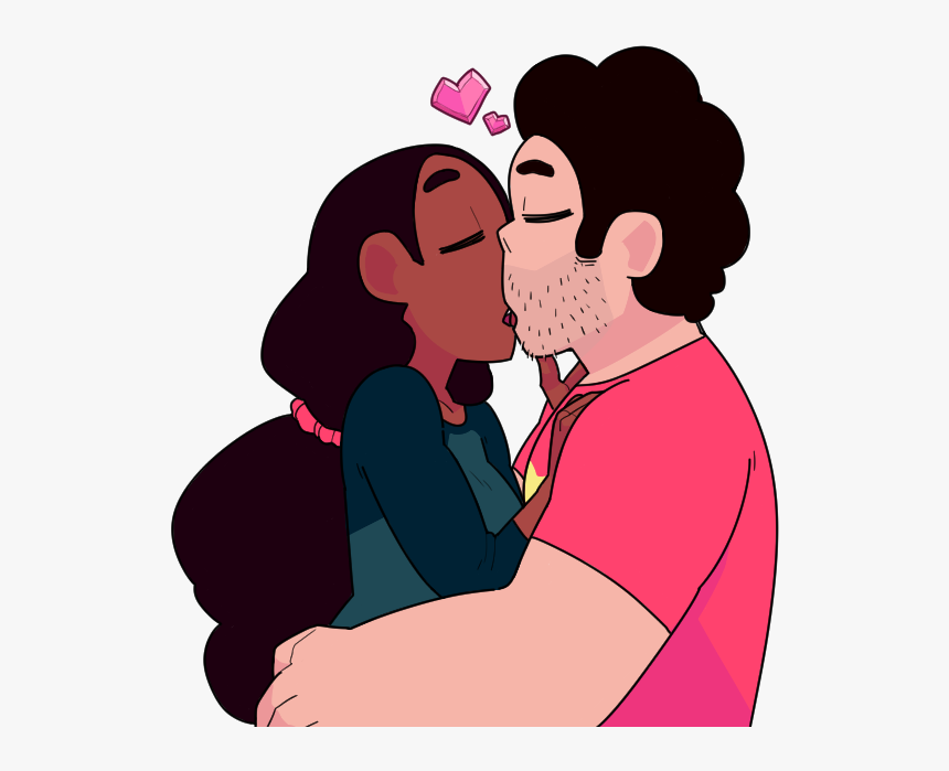 Connie Facial Expression Pink Man Mammal Nose Cartoon - Steven And Connie Romance, HD Png Download