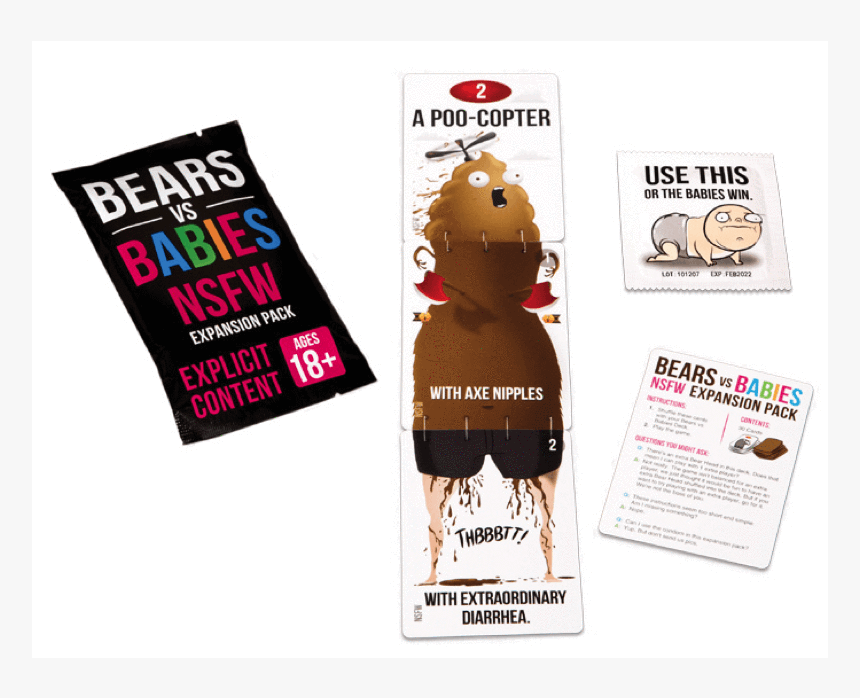 Bears Vs Babies - Bears Vs Babies Nsfw Expansion, HD Png Download