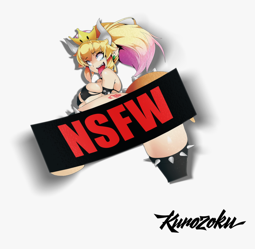 Image Of Nsfw Swimsuit Bowsette - Illustration, HD Png Download