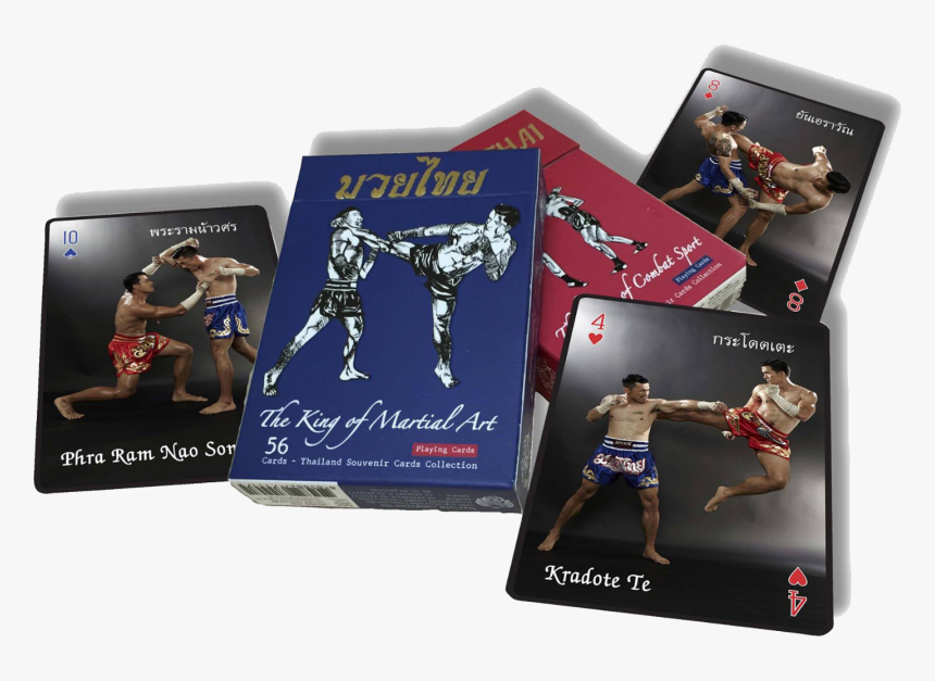 Muay Thai Playing Cards, HD Png Download