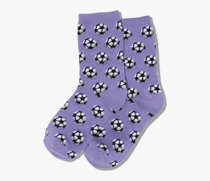 Kid S Soccer Balls Crew Socks 
 Class Slick Lazy Image - Sock, HD Png Download
