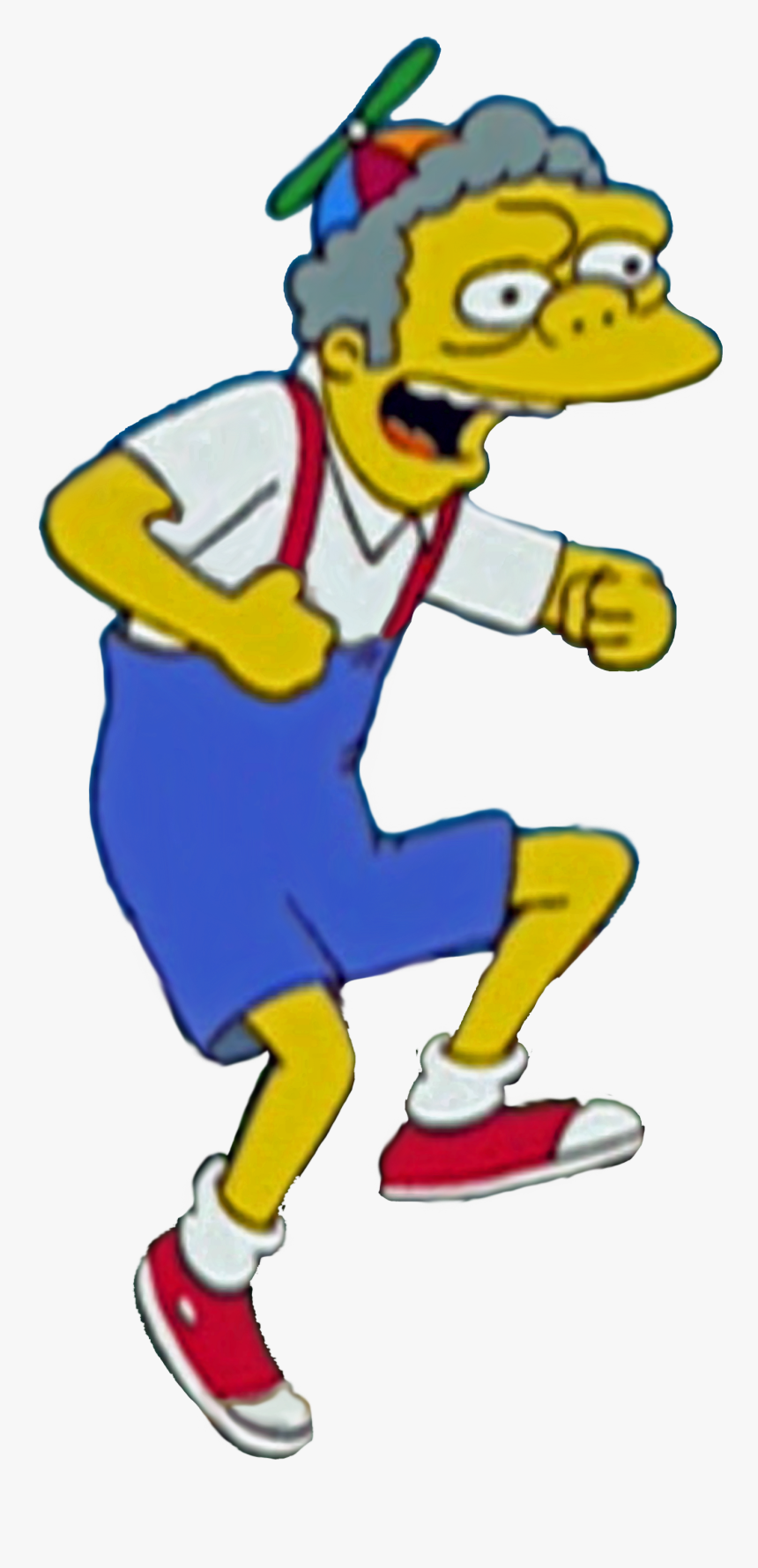 Moe Jumps Rope-homer S Paternity Coot - Cartoon, HD Png Download