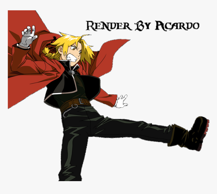 Full Body Edward Elric, HD Png Download
