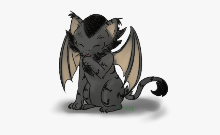 “ @dailycatdrawings Started A Kitten Day For Today - Illustration, HD Png Download
