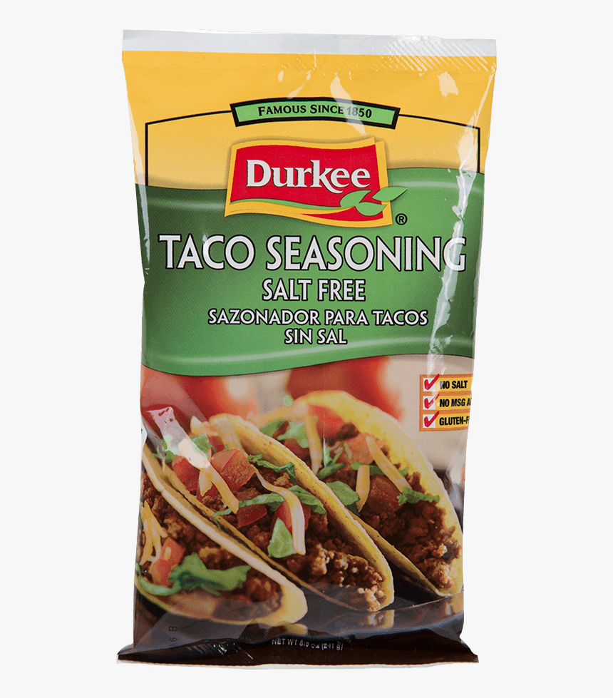 Image Of Taco Seasoning, Salt-free - Convenience Food, HD Png Download