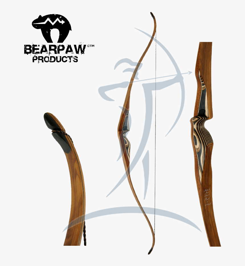 Bearpaw Desert Hunter One-piece Hunting Recurve 60 - Longbow, HD Png Download