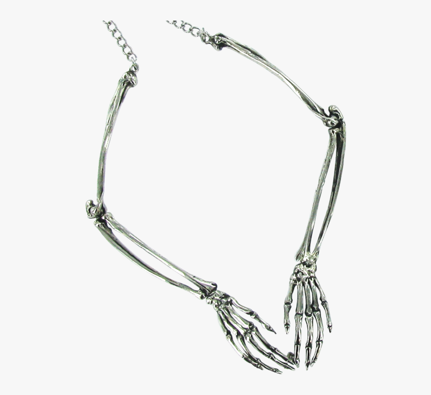 Skeleton Arms Png - Necklace, Transparent Png