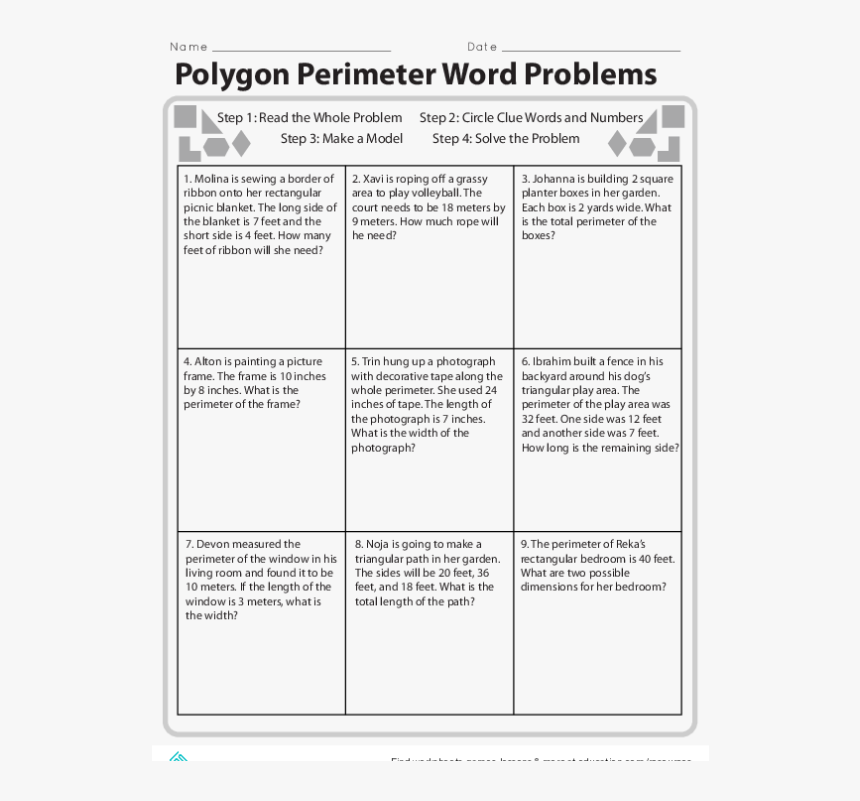 Polygon Perimeters With Tantalizing Tangrams - 2nd Grade Easy ...