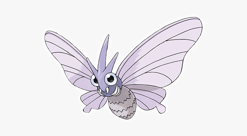 Venomoth Pokemon, HD Png Download