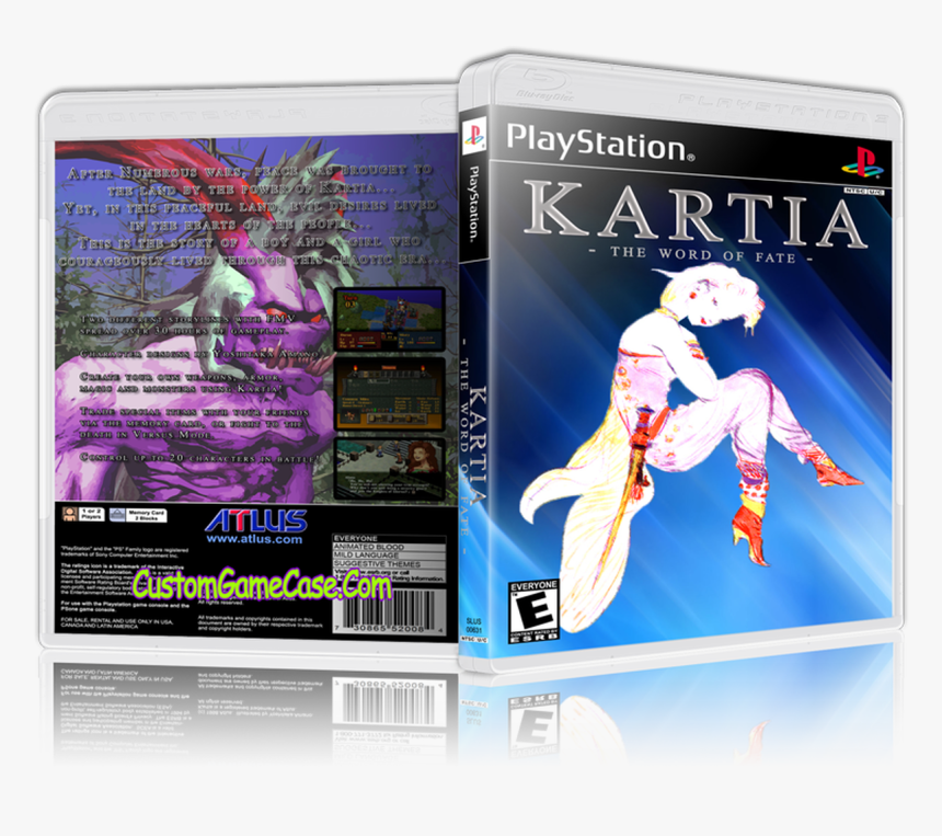 Kartia The Word Of Fate - Kartia Ps1, HD Png Download
