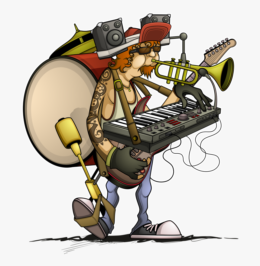 Pixar One Man Band Png, Transparent Png