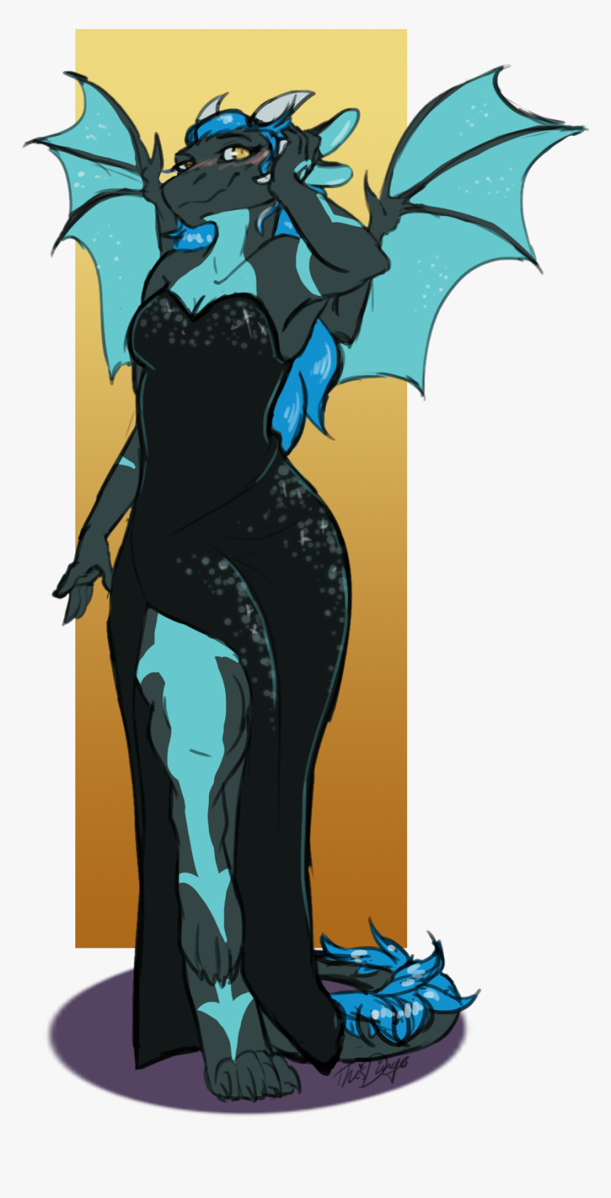 Https - //78 - Media - Tumblr - Oq8oww44jp1vfxq6so1 - Dragon Furry, HD Png Download