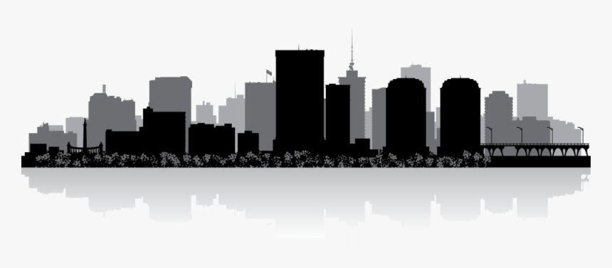 Richmond Virginia City Silhouette, HD Png Download