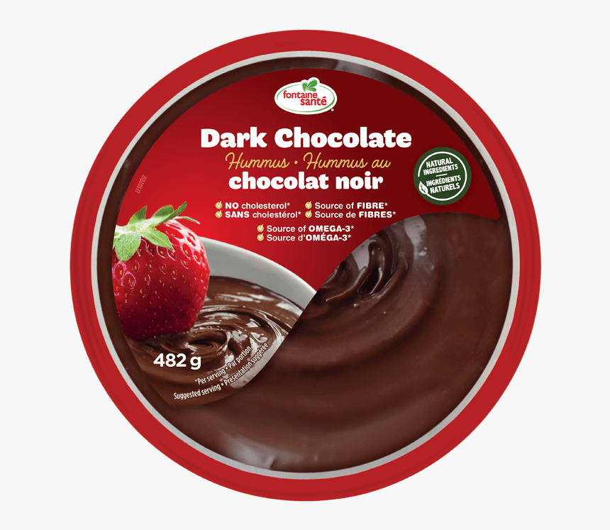 Hummus Chocolat Noir, HD Png Download