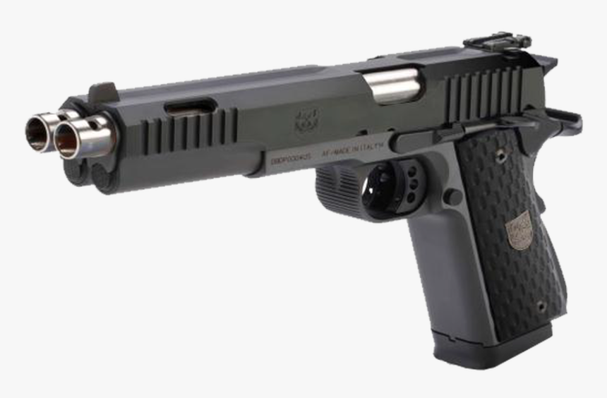 Arsenal Firearms Af2011 Double Barrel Pistol - We Hi Capa 5.1, HD Png Download