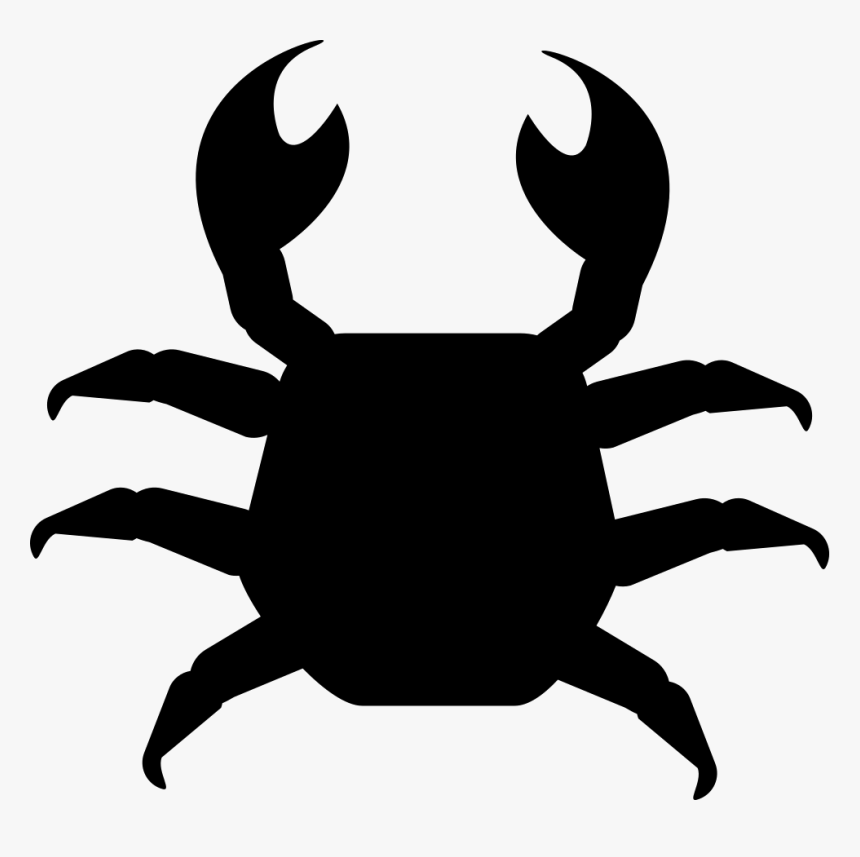 Crab - Top View Of Animals, HD Png Download