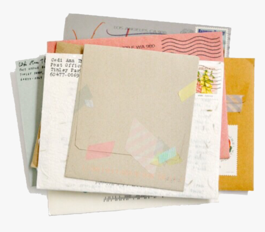 #letters #mail #stamp #stamps #travel #postcard #vintage - Pen Pal Letter Png, Transparent Png