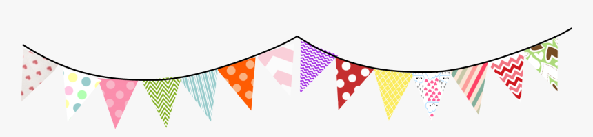 Banderines Color Rosa Png, Transparent Png