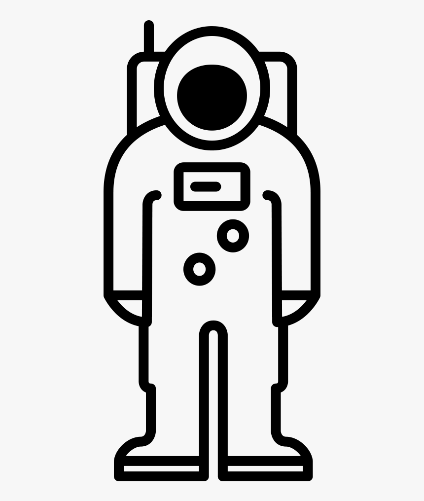 Astronaut Pictogram, HD Png Download