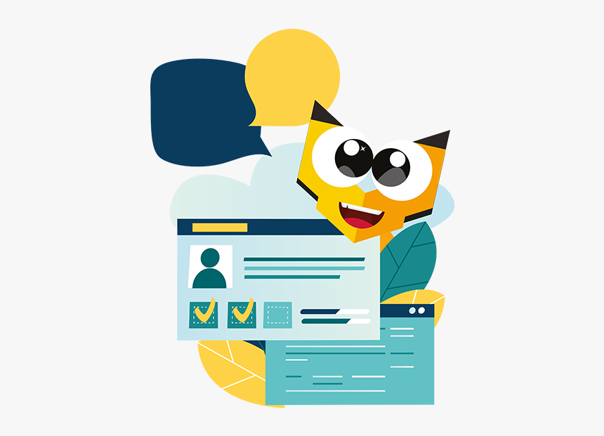 Champy Ai Bot Virtual Assistant - Cartoon, HD Png Download