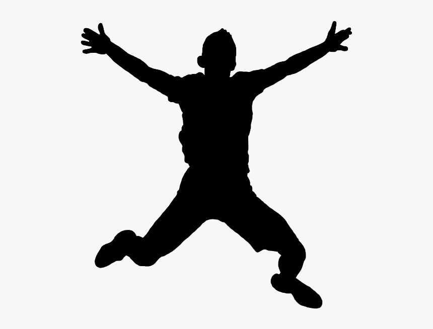 Silhouette Jump At Getdrawings - Hiking Whiteface Mountain, HD Png Download