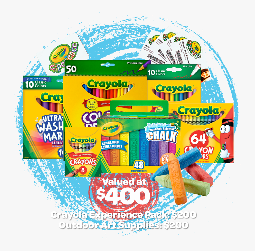 Crayola Outdoor Contest Prize Pack - Crayola, HD Png Download