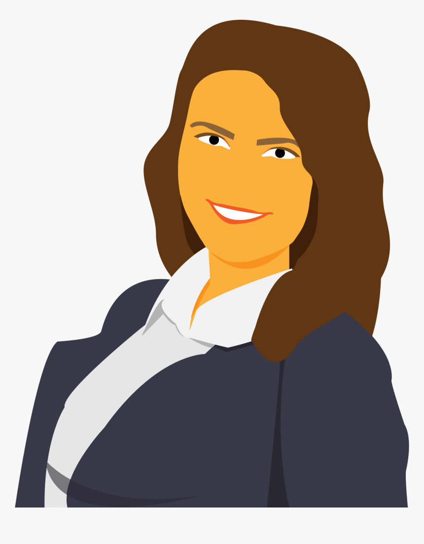 Cartoon Woman Avatar Clip Arts - Cartoon Woman Avatar, HD Png Download