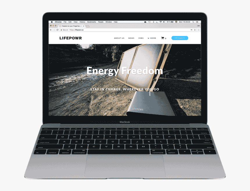 Transparent Battery Life Png - Macbook Air 13 Inch Space Grey, Png Download