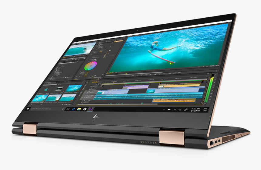 Hp Spectre X360 - Hp Spectre X360 Vega M, HD Png Download