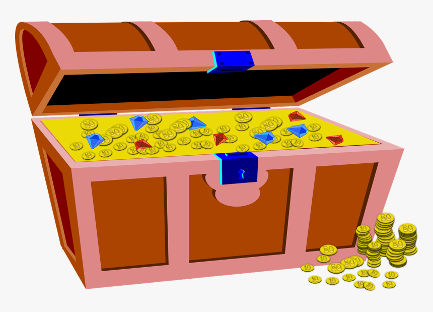 Treasure Chest Clip Art, HD Png Download