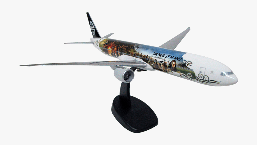 1/200 Scale Boeing 777 300er Air New Zealand Desktop - Model Aircraft, HD Png Download