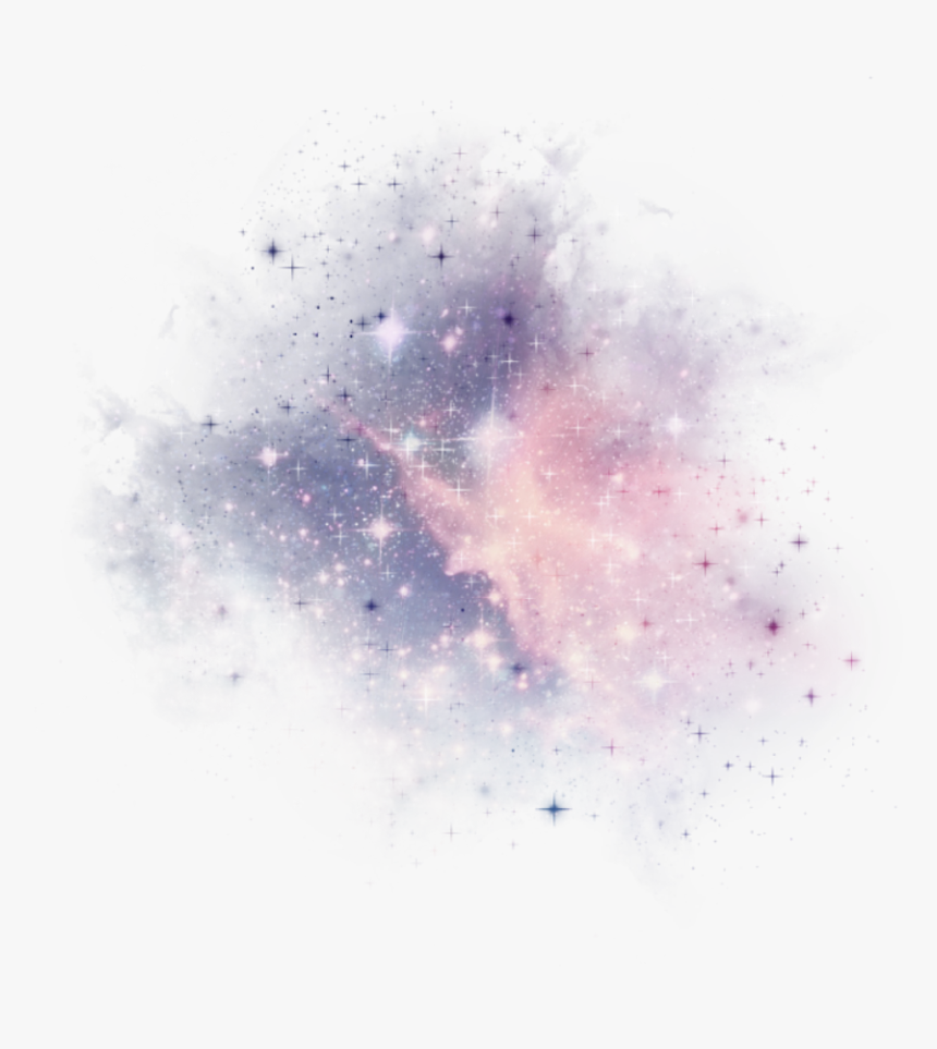#galaxy #glitter #stars #cosmos #milkyway #space #sun - Galaxy Aesthetic Transparent, HD Png Download
