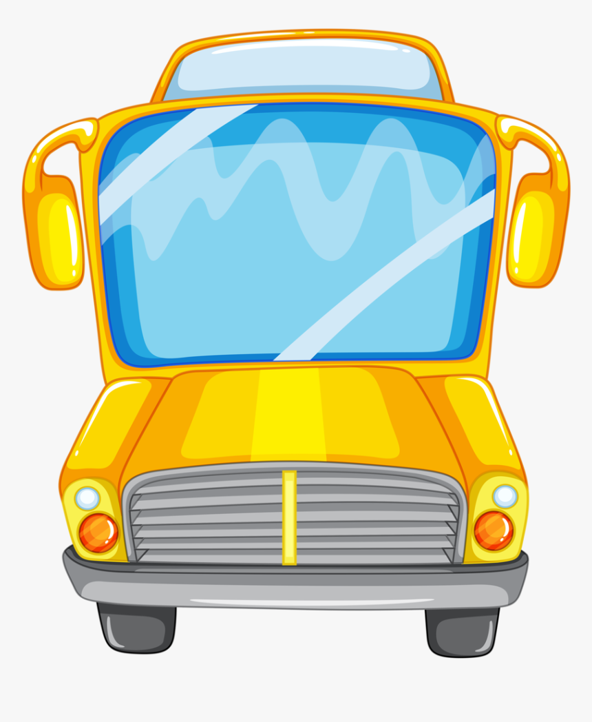 Carro, Ônibus, Metrô E Etc - School Bus Going To School Clip Art, HD Png Download