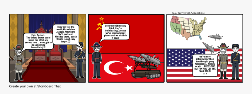 Cuban Missile Crisis Comic Book, HD Png Download