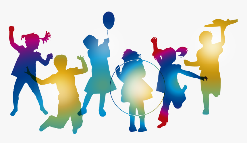 Child Silhouette Vexel - Sports Silhouette Colored Png, Transparent Png