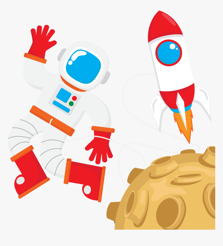 Kisspng Galaxy Adobe Illustrator Clip Art Vector Astronauts - Astronaut In The Rocket Drawing, Transparent Png