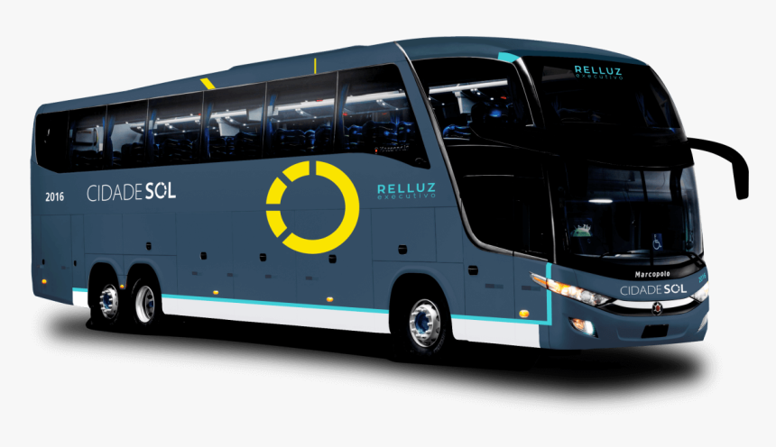 Ônibus Da Cidade Sol, HD Png Download