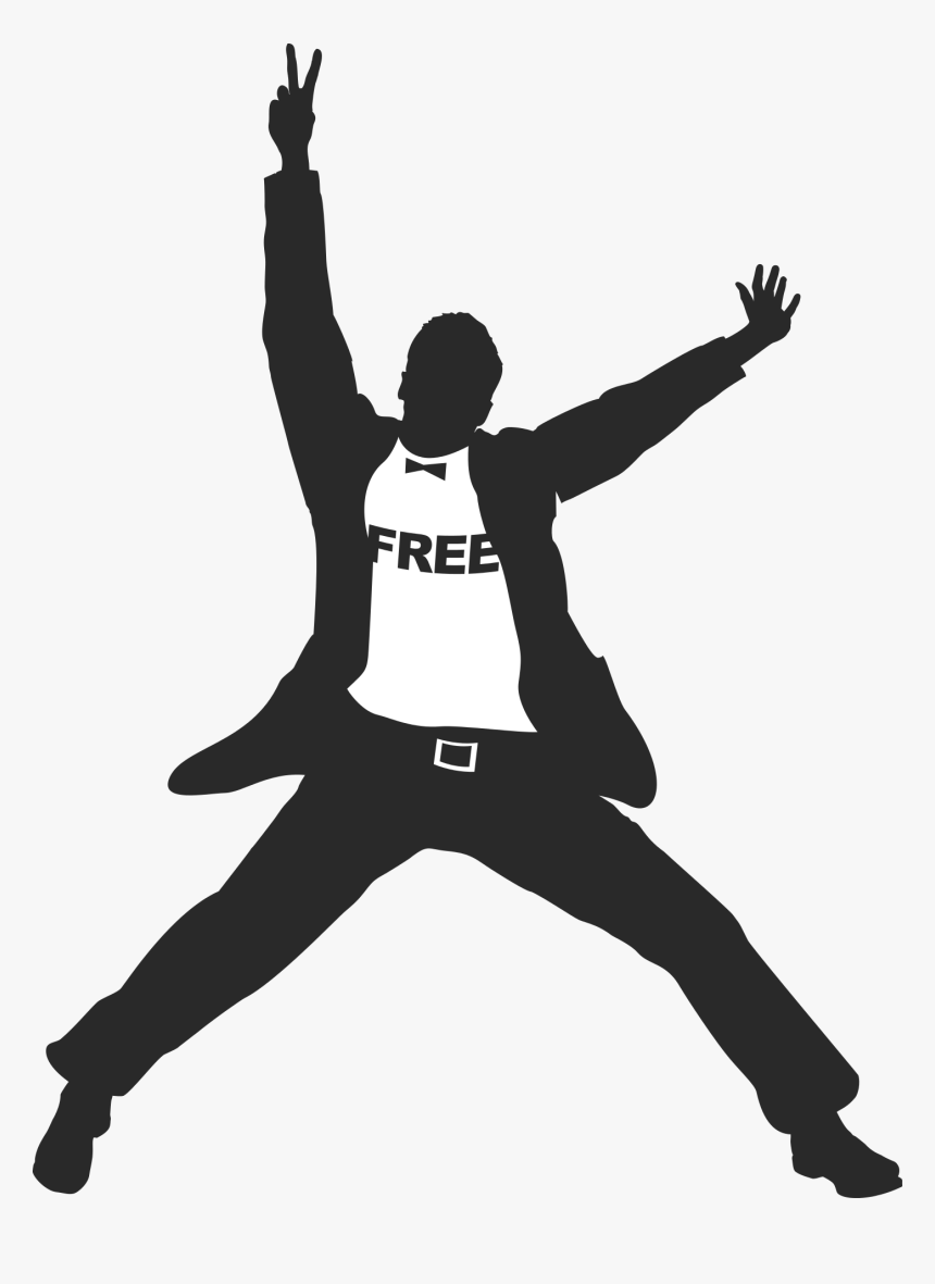 Freedom Fighter, Human, Jump, Graphical, Graphic, Hq - Liberté Png, Transparent Png