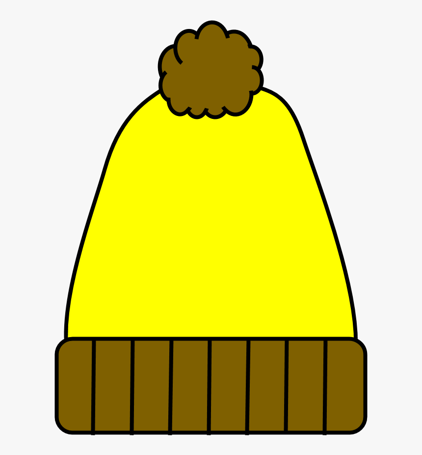 Hat, Winter, Yellow, Style, HD Png Download