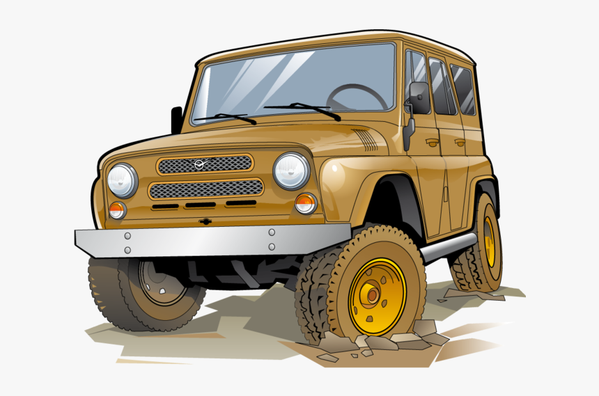 Transparent Carro Clipart - Уаз Пнг Клипарт, HD Png Download